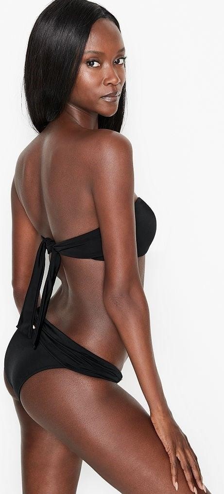 Deep Beach Metal Aksesuarlı Straplez Bikini Üstü görsel 2