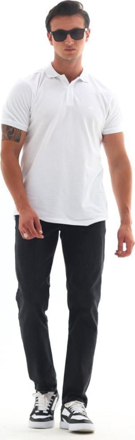 Hlt Jeans Erkek Antrasit Füme Fit Boru Paça Esnek Likralı Denim Jeans Kot Pantolon Hlthe001936k görsel 3