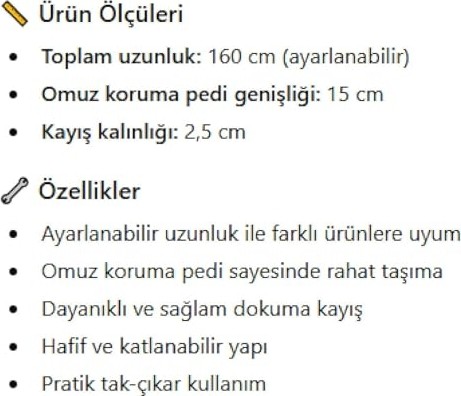 Mythriva Çok Amaçlı Taşıma Kayışı Scooter Çocuk Bisikleti Plaj ve Kamp Sandalyesi Taşıma Askısı Baston Bebek Arabası Ev Içi Merdiven Kamp Plaj Sandalyesi Taşıyıcı görsel 4