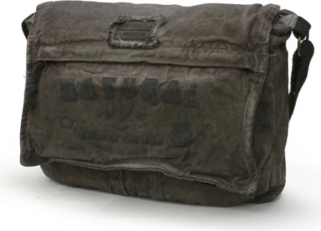 1001 4028 Salaş Omuz Çantası Pamuk Kanvas Postacı 15.6 Laptop Okul Seyahat Günlük Vintage Retro görsel 2