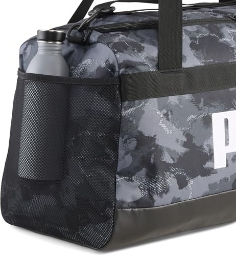 1001 Puma Challenger Aop M S Bag Unisex Yetişkin Spor Çantası Puma Black-Camo Aop x görsel 5