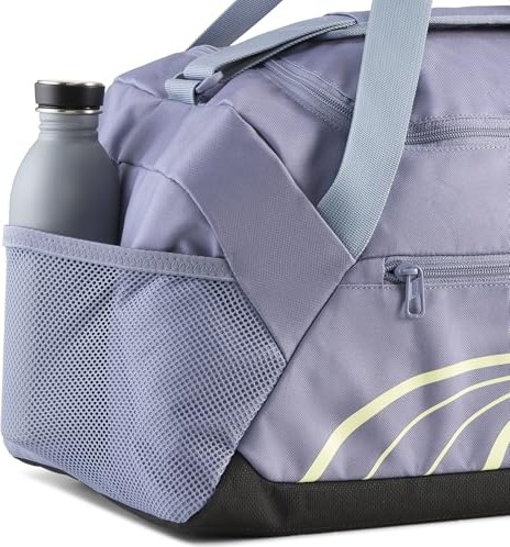 1001 Puma Fundamental Small Sport Unisex Yetişkin Spor Çantası Gray Sky-Apple Spritz Tek Beden görsel 5