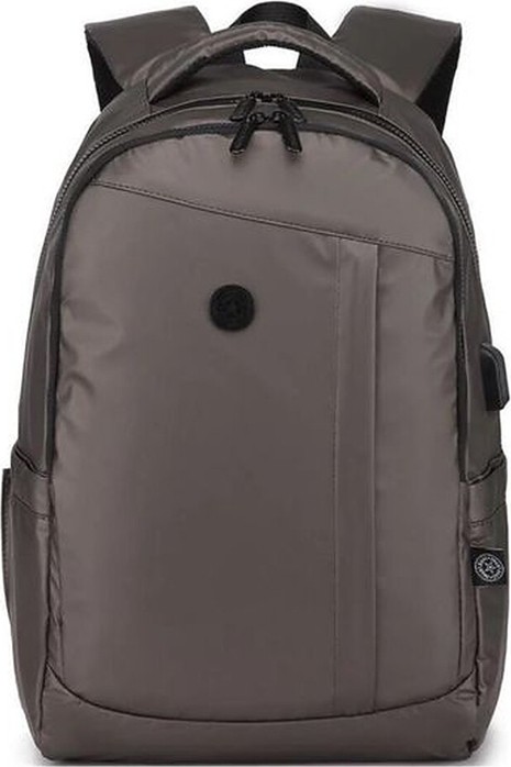 Smart Bags Gumi Kumaş Uniseks Büyük Boy Sırt Çantası 8662 Bakır