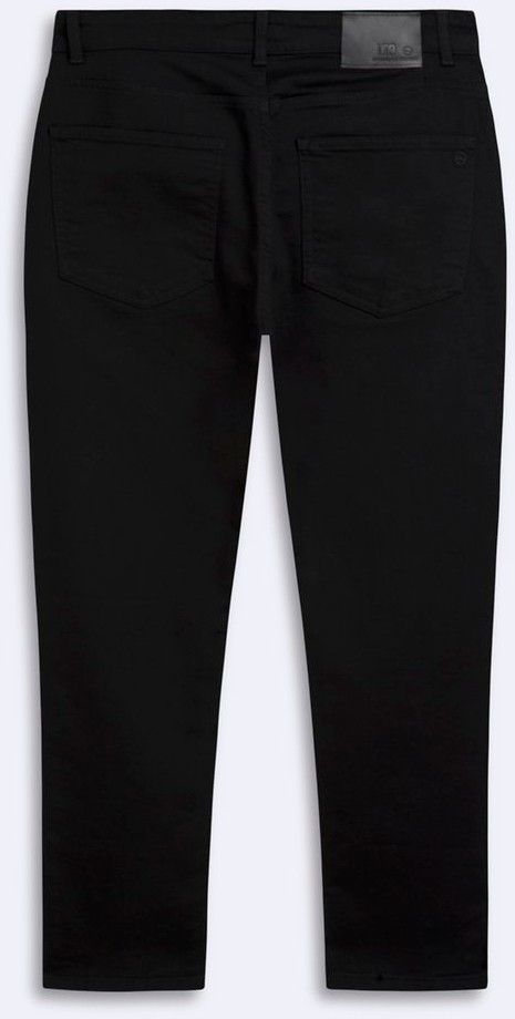 LTB Renar L Tapered Slim Orta Bel Siyah Jean Pantolon görsel 4
