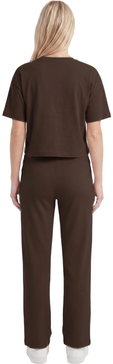 Cottonhill Premium - Sway Collection | Siyah Yüksek Bel Modal Hamile Kadın Pantolon görsel 8