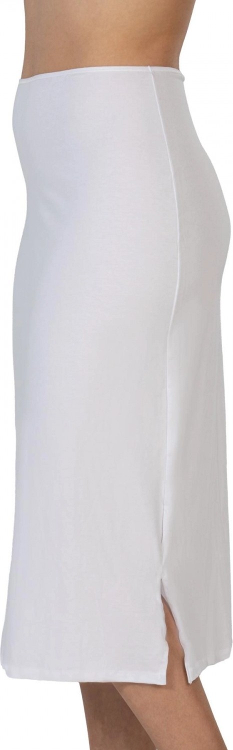 Hace Bazaar Marsilyan™ Beyaz Mı 1439 Modal Cotton Uzun Jupon