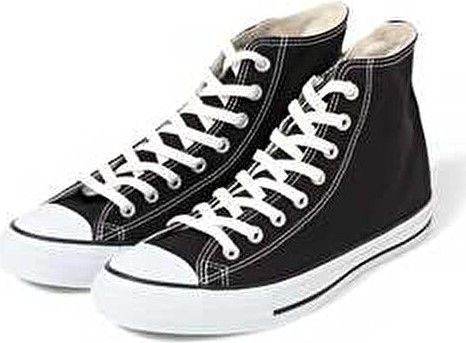Lideral Kırmızı Unisex Model Rahat Keten Bilekli Sneaker Convers Günlük Spor Ayakkabı
