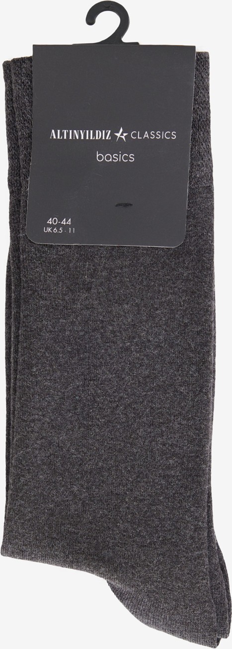 Altınyıldız Classics Modal Tekli Çorap Düz Siyah Standart Fit %70 Modal %26 Poliester görsel 8