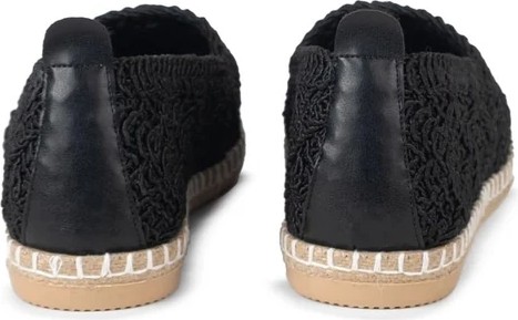 Letafia Mayfair Siyah Dantel Detaylı Espadril görsel 8