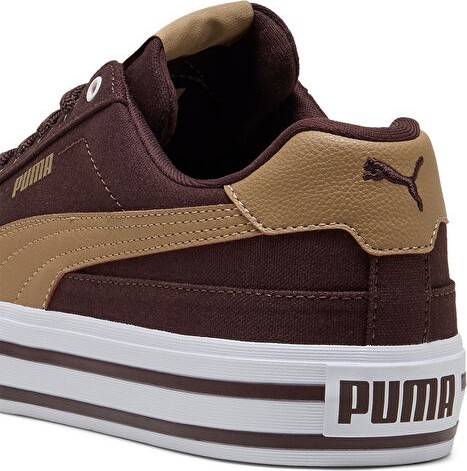 Puma Court Classıc Vulc Fs Erkek Günlük Ayakkabı 39635341 Kahverengi görsel 6