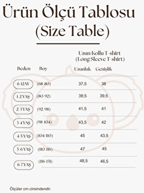Oh La La Koala Siyah Nakışlı Oversize Uzun Kollu T-shirt görsel 3