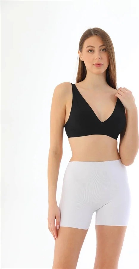 Ang Butik Beyaz Mı 2703 Lazer Kesim Iz Yapmaz Hayalet Boxer görsel 3