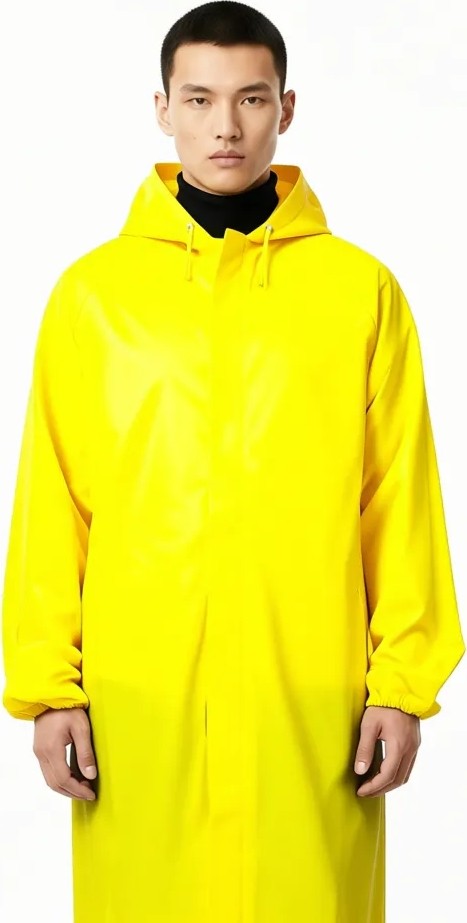 T Rain Erkekler İçin T Rain Sarı Yağmurluk Çizme Set, 2'li Su Geçirmez Set, Dayanıklı ve Hafif görsel 8
