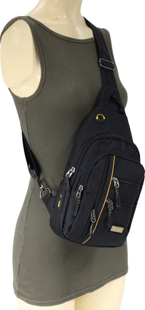Seventeen Tek Omuz Askılı Polyester Sırt - Göğüs Çantası - Body Bag 3473 görsel 2