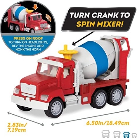 Aesco 70.1014Z Mini Çimento Mikser Truck Model Araç görsel 3
