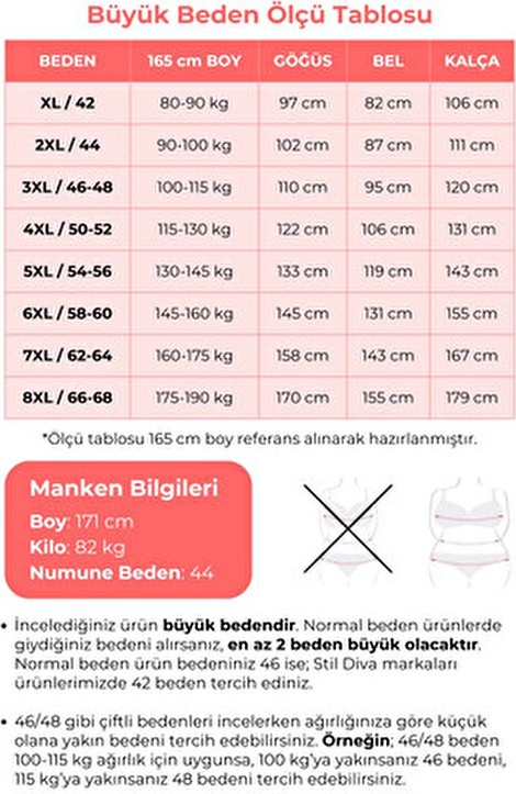 Stil Diva Büyük Beden Kadın Desenli Bol Kesim Likralı Kapri Pantolon 145046 Çiçekli Polyester görsel 3
