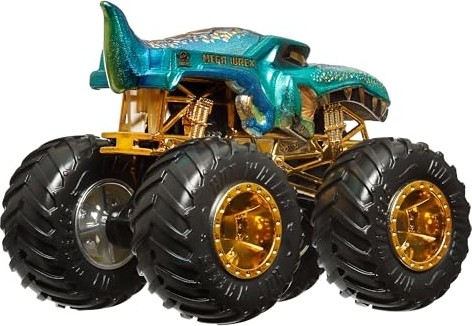 Aesco Hot Wheels® Monster Trucks Bigfoot Trophy Şampiyonları Tekli Arabalar görsel 3