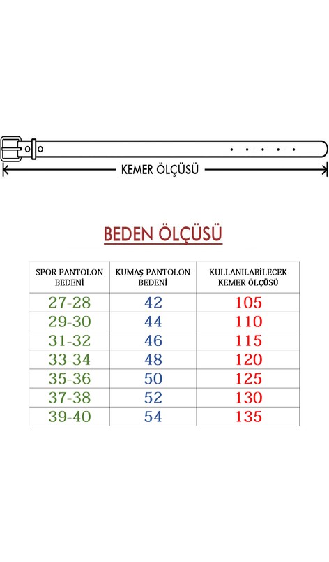 Deribond Erkek Kemer Otomatiktokalı Hakiki Deri Genişlik 3.50 cm görsel 2