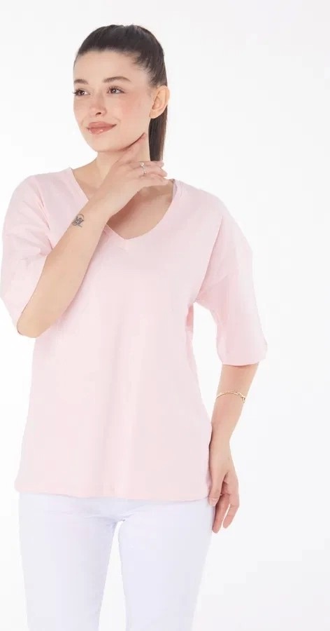 Combin T-Shirt Pembe