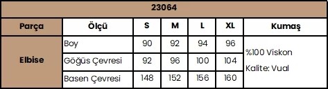Hobilinka Etnik Desenli Truvakar Kollu V Yaka Elbise görsel 3