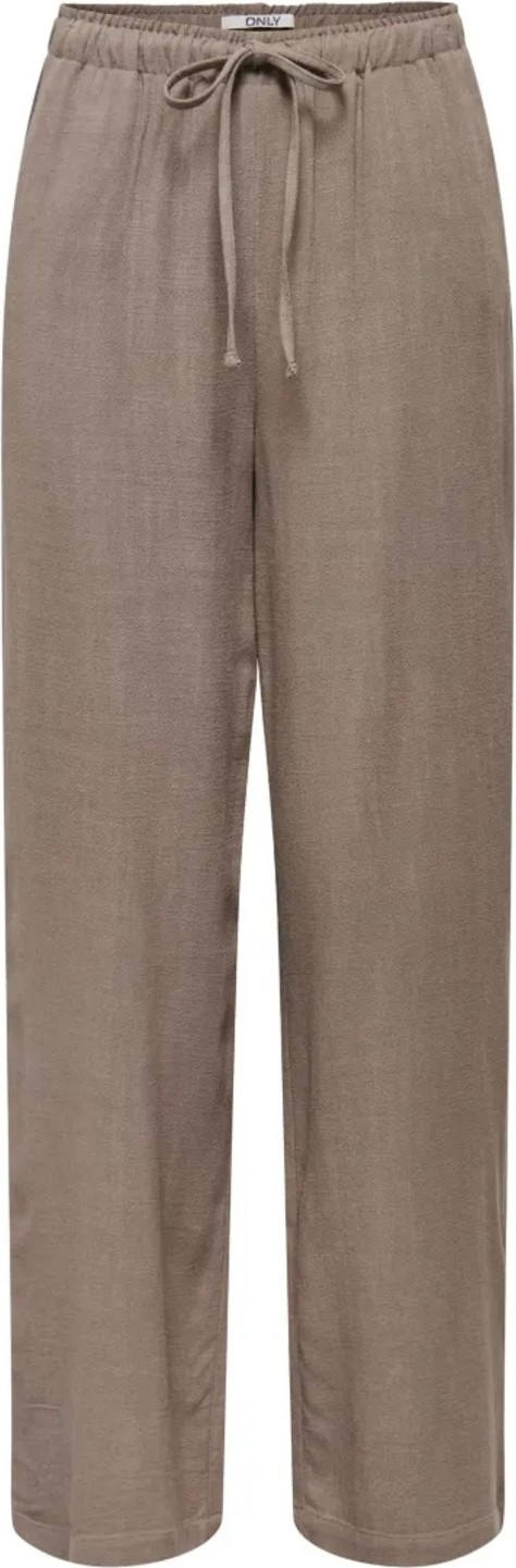 Only Açık Kahve Kadın Pantolon Onlsıesta Mw Pull-Up Lınen Bl Pnt N - 15322263 görsel 7