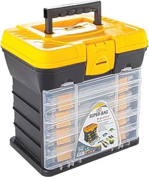 Akıllı Bayi ASR-2089 Organizerli Hobby Tabure / Takın Çantası