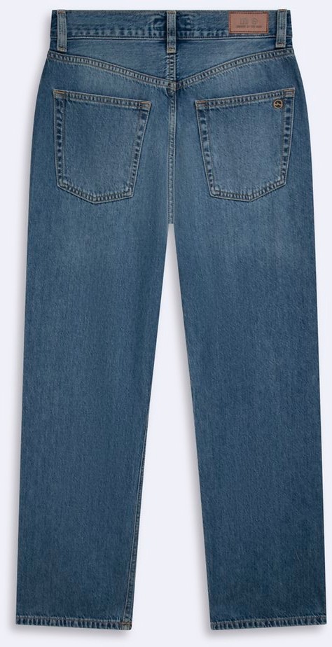 LTB Vanetta Zıp Fermuarlı Düz Paça Mid Indigo Jean Pantolon görsel 2