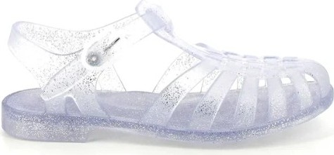 Meduse Sunmif Mat Argent Paillete - Mat Şeffaf Kadın Sandalet görsel 2