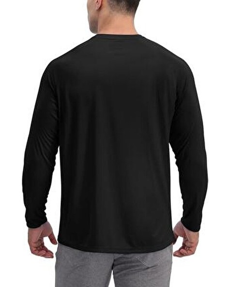 Rich Erkek Siyah-Beyaz-Antrasit 3'lü Paket Basic Uzun Kollu Tişört Sporcu Body T-Shirt görsel 3