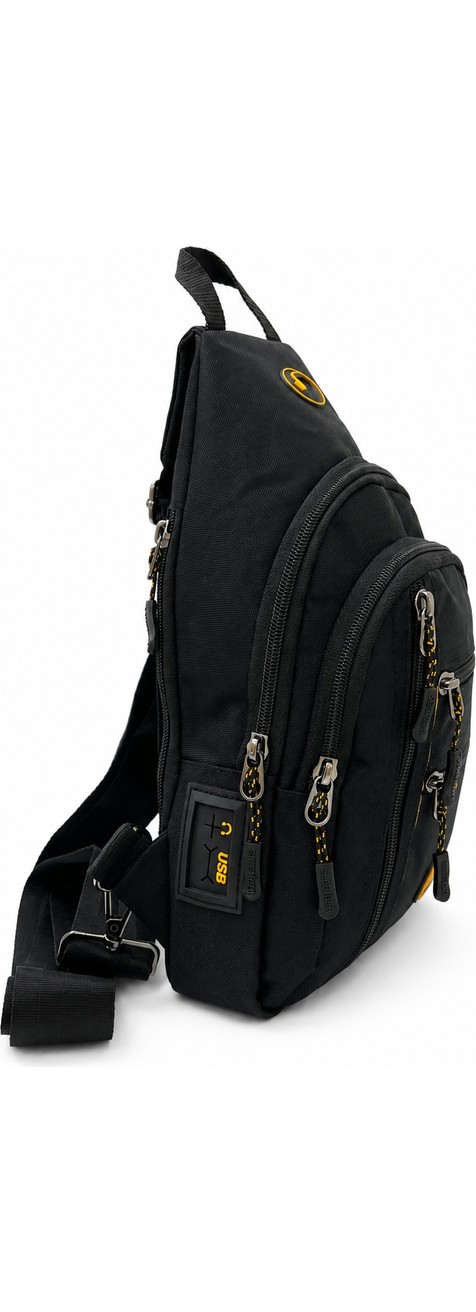 Seventeen Unisex Orta Boy Çok Gözlü Çapraz Askılı Body Bag görsel 5