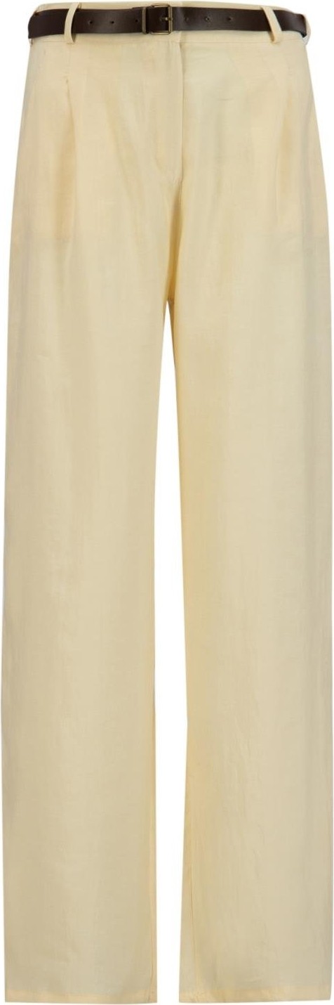 Armine Kemerli Palazzo Tencel Pantolon 25Y2810 Aytaşı