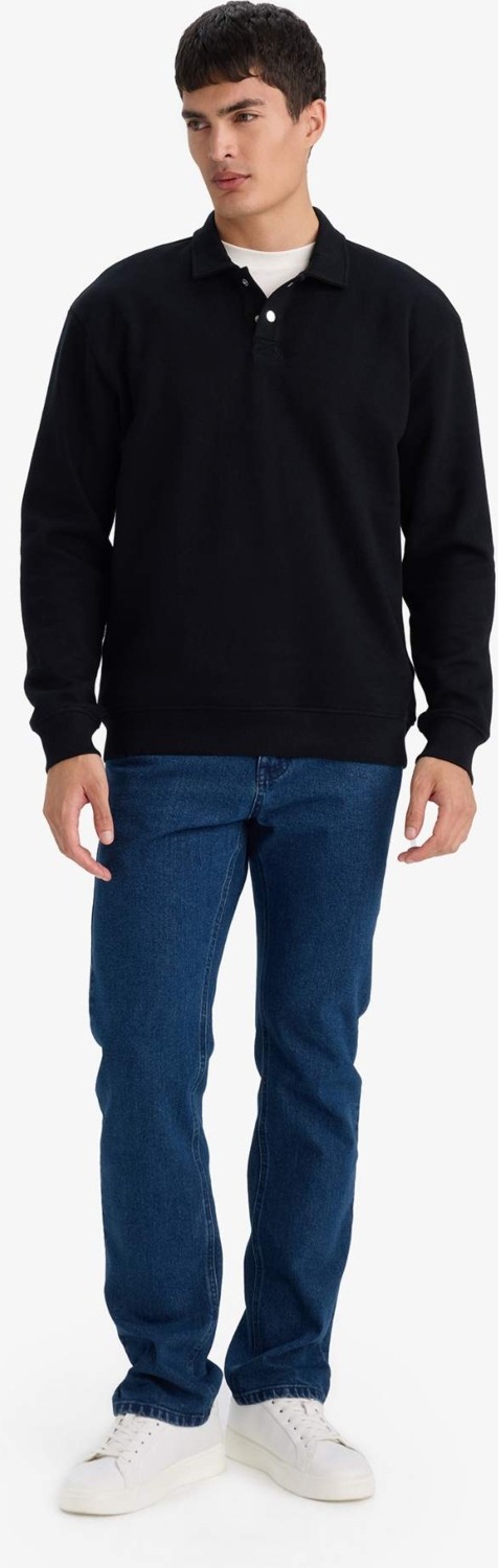 DeFacto Pamuklu Regular Fit Sweatshirt F9324AX26SP görsel 8