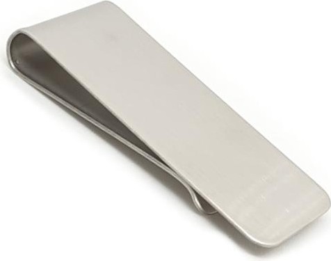 SPELT Metal Kağıt Para Tokası Kart Tutucu Klips Cüzdan Ataş Gümüş 5cm x 1,5cm görsel 3