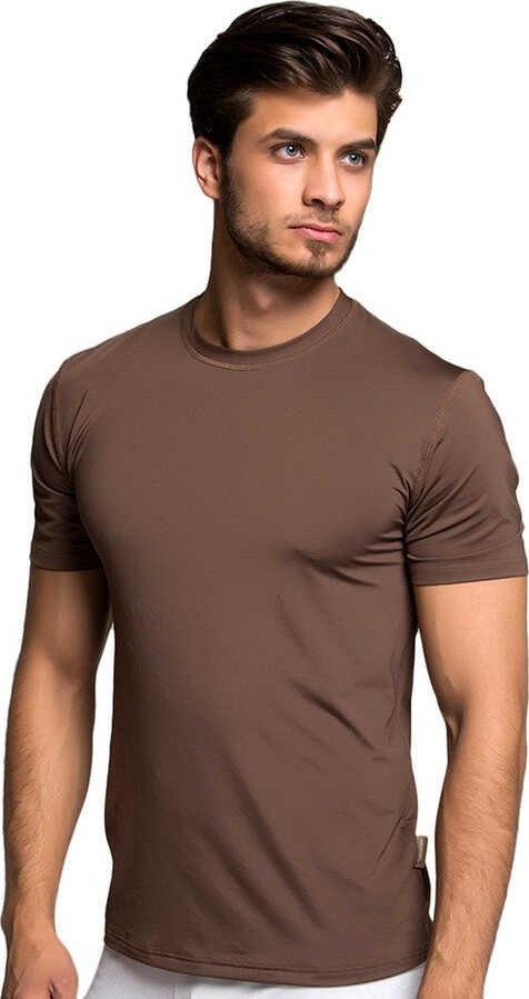 Single Sword Kol Fanila - HZT18003 Microfiber Kısa - Beden: S | Renk: KAHVE görsel 4