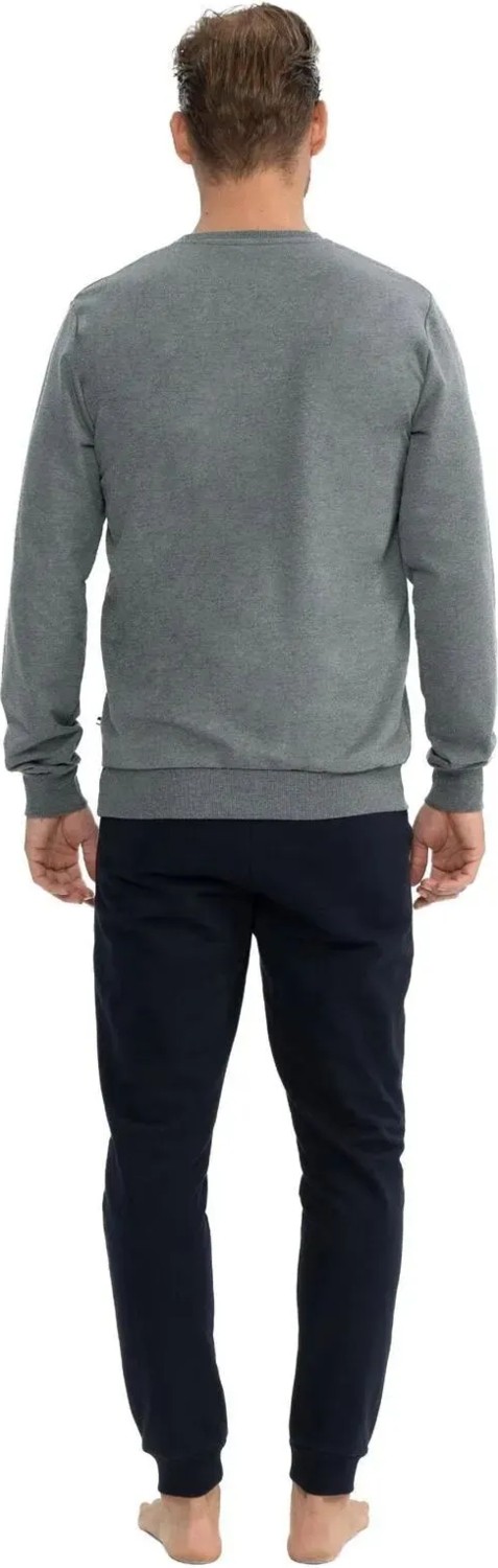 U.S. Polo Assn. Erkek Uzun Kollu Yuvarlak Yaka Eşofman Pijama Takımı S25818 görsel 6