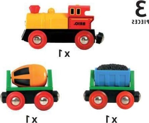 Aesco Ahşap Pilli Aksiyon Tren Seti görsel 3