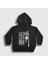 Unisex Çocuk Siyah Butterfly Muhammed Ali Kapüşonlu Sweatshirt 1