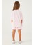 Sweet Pure Toz Pembe Kız Çocuk Şort Takım 5
