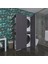 Kenzlife çamaşır-kurutma makinesi dolabı kapaklı foka sol gri 180*090*60 banyo arkalıksız 1