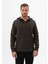 Erkek Kapşonlu Kanguru Cepli Sweatshirt K26254987401 4