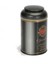 Premium Desenli Kahve Saklama Kabı Metal 1.4 lt - Siyah 2