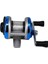 Mavi Stil Mini Taşınabilir Kış Buz Balıkçılık Reel Baitcasting Çift Rocker Yem Döküm Balıkçılık Reel Pürüzsüz Kolu Yüksek Frenleme Mukavemeti (Yurt Dışından) 1