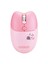 KM-6283 Catty Renkli Tuşlu Pembe Kablosuz Q Multimedia Klavye + Mouse + Pad Set 3