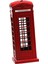 Şkinler Için Telefon Kulübesi Süslemeleri 7CMX17.5CM (Yurt Dışından) 2