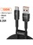 Toocki 100W 6A USB C Tipi Kablo Huawei Onur Için Hızlı Şarj Şarj Cihazı USB C Veri Kablosu Kablosu Xiaomi Poco Oneplus Samsung (Yurt Dışından) 2