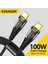 Essager Pd 100W Kablo USB C'den C'ye Yüksek Hızlı Şarj Kablosu 5A Hızlı Şarj Kablosu Xiaomi Poco Huawei Oneplus iPad Macbook (Yurt Dışından) 1