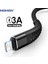 USB Kablosu iPhone 14 13 12 11 Pro Max Xs x 6 6s 7 8 Artı Se 3A Hızlı Şarj Kablosu iPhone Şarj Aleti Kablosu USB Veri Hattı 3m (Yurt Dışından) 1