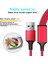 3 In 1 USB Kablosu C Tipi Mikro USB C Cep Telefonu iPhone 13 Pro Max Xiaomi Mi 12 Oneplus Redmi Için Çoklu USB Şarj Kablosu (Yurt Dışından) 4