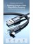 Essager 3A Hızlı Şarj Kablosu Mikro USB Tip C Veri Şarj Cihazı iPhone Xiaomi Cep Telefonu Için 180 ° Rotasyon Döndürme Tel Kablosu (Yurt Dışından) 3