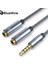 Bluewow HY191 3.5mm Ses Kulaklık Ayırıcı Kulaklık Mikrofon Y Adaptör Kablosu Erkek Ayrı Stereo Aux Dişi Jak ve Mikrofon Dişi Jak Ps4 Için Uyumlu Xbox Dizüstü (Yurt Dışından) 1